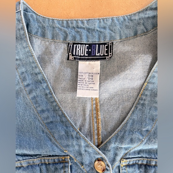 ** SOLD ** Vintage 90’s True Blue long jean dress - Picture 13 of 13